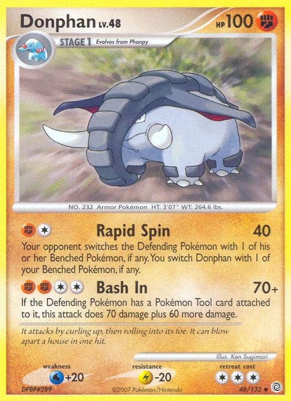 Pokemon Donphan (48/148) Secret Wonders HP