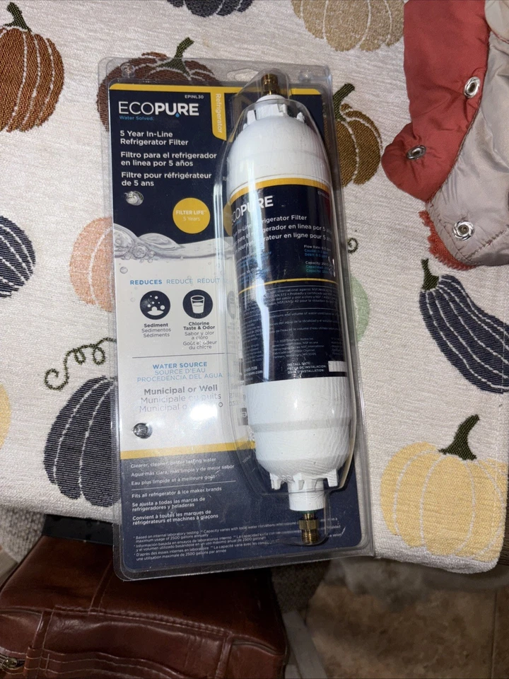 1 Ecopure 5-Year In-Line Refrigerator Filter EPINL30 - Image 2 of 3