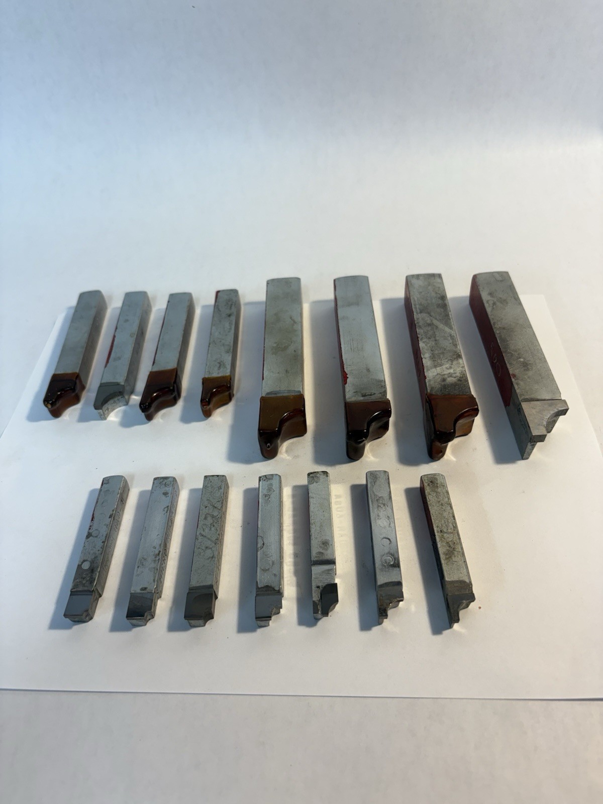 Lathe Radius Tools Micro 100 #1 Thru #16 Set 1/32” Thru 1/2” Carbide Qty. 16 USA