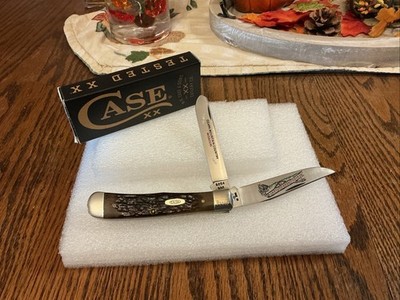 1984 Case XX,Beaver Creek Cutlery #6254 SSP Trapper Knife,Limited