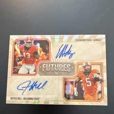 Panini Legacy Futures Ink Combos Holyfield Hill #FC-EJ /50 Autograph