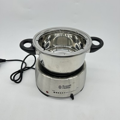 Russell Hobbs Fondue elektrisch Set [Käsefondue, Schokofondue oder Öl-/Brühe-Fon