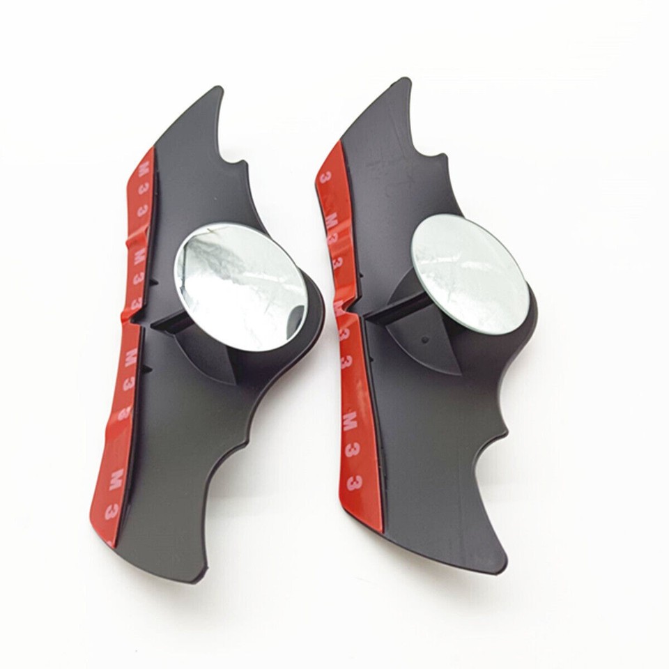 360° Rotable Side Blind Spot Mirrors Rain Board Eyebrow Guard Car