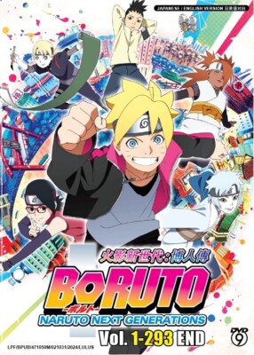 DVD Anime BORUTO: Naruto Next Generations (1-293 End) English Dub, All Region