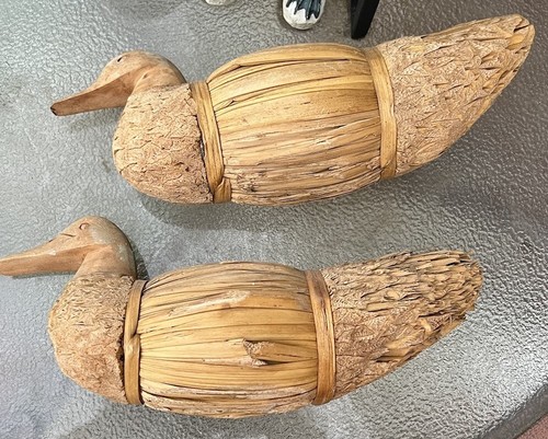 2NATIVE AMERICAN ? FOLK ART PRIMITIVE ANTIQUE DUCK DECOY SCULPTURE HUNTING CABIN - Picture 6 of 8