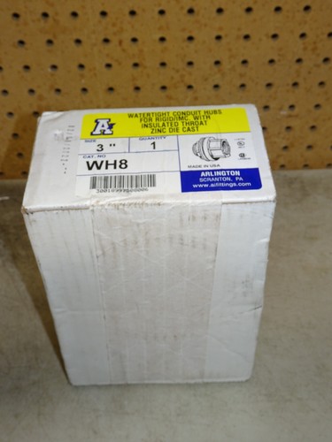 Remke Industries WH-8 Watertight Conduit Hub, die cast zinc, 3" - Imagen 4 de 7