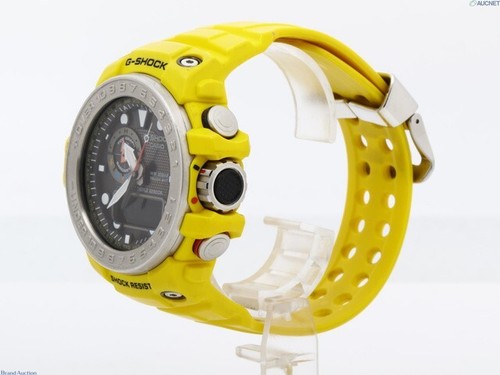 Casio G-SHOCK GULFMASTER GWN-1000-9AJF Yellow Qz Mens Watch - Picture 3 of 12