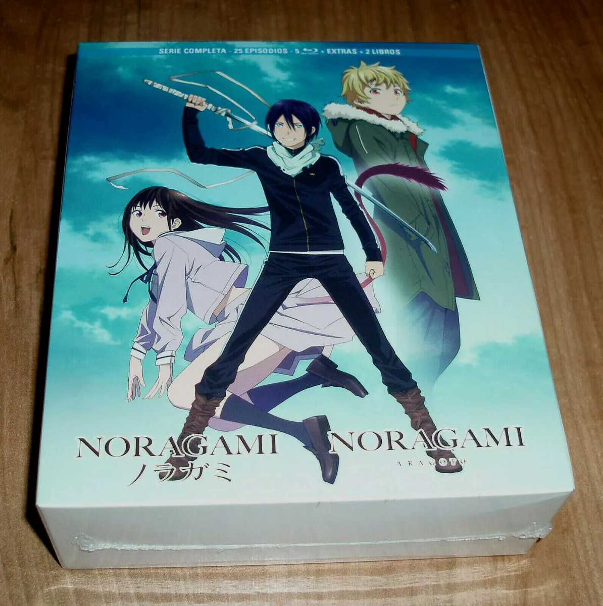 Noragami-Noragami Aragoto Series Complete 5 Bd +Extras + 2 Books