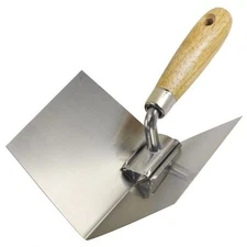 Kraft Tool Drywall Inside Corner Trowel Stainless Steel Made in the USA