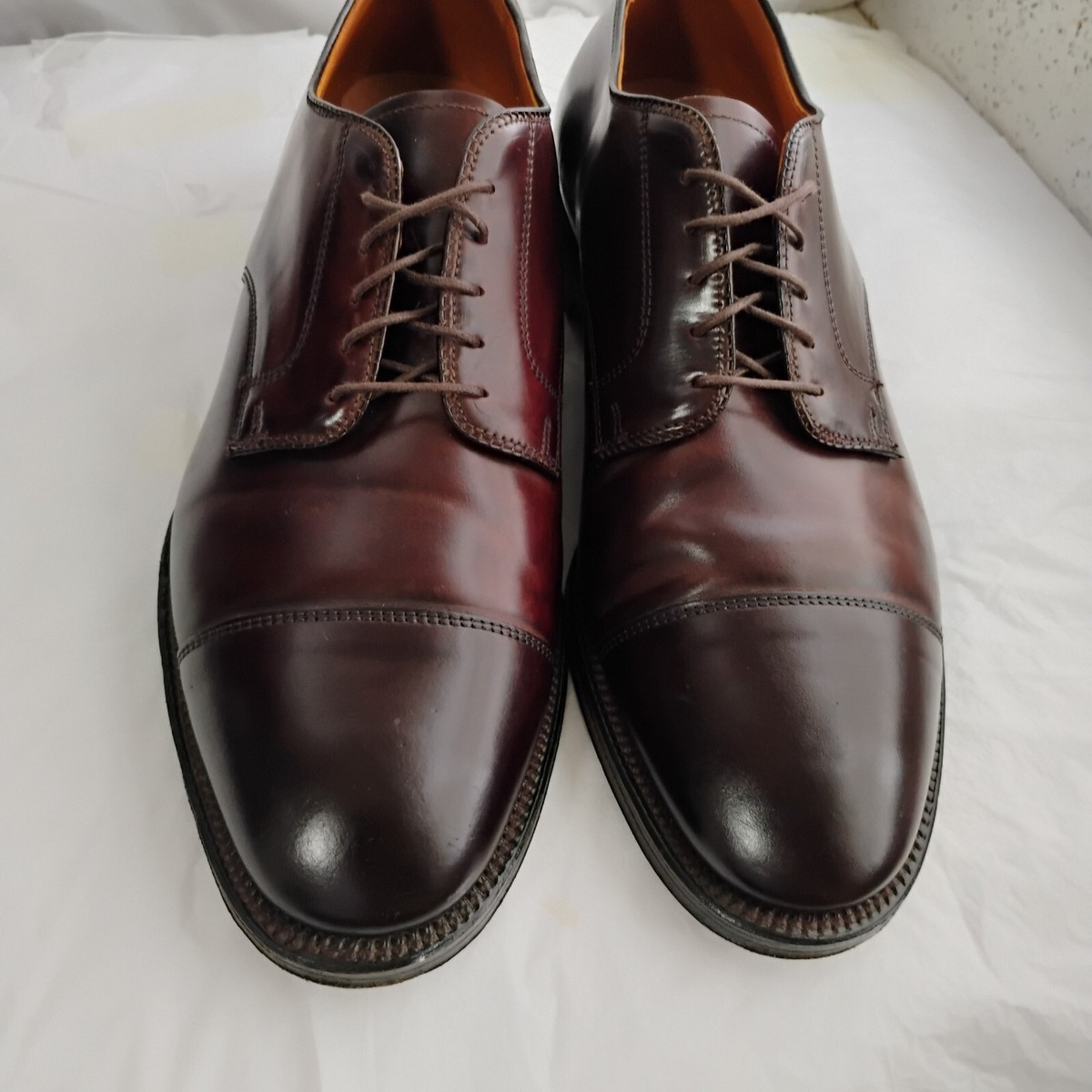 靴 Brooks Brothers cordovan dress by Alden Brooks Brothers Alden Leather Tassel Loafers Cordovan Dress
