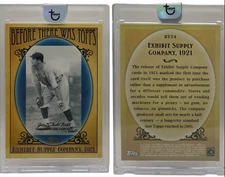 2011 Topps Babe Ruth Before there Was #BTT4 New York Yankees EX HOF