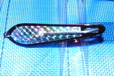 Kingfish Holographic Drone Trolling Spoon 4 Inch Mustad Hook Mackerel,ONO Black