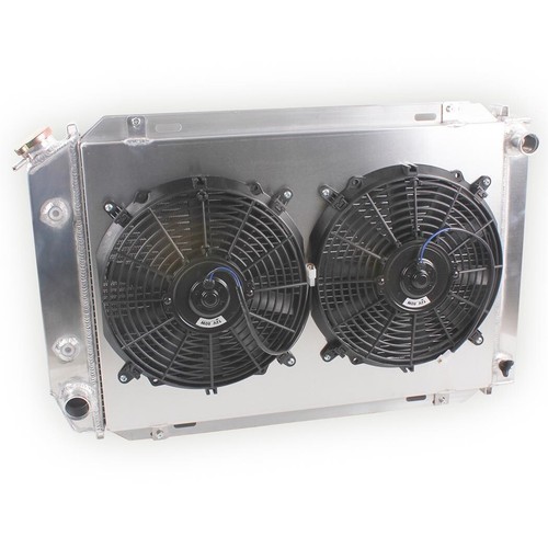 Ventilador de cubierta de radiador de 3 filas para Ford Mustang GT 1980-1993 / LX / Base / SVT V8 L4 - Imagen 3 de 14