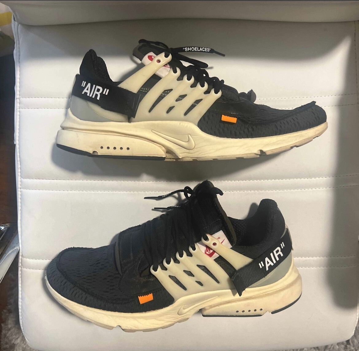 OFF WHITE X NIKE Taglia 13 Nike Air Presto x bianco sporco Low The Ten