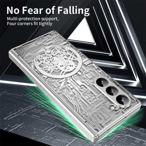 Hinge Case For Samsung Galaxy Z Fold 6 5 4 3 5G Shockproof With Screen Protector - Picture 7 of 53
