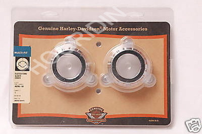 Couvercles De Tube De Fourche HARLEY DAVIDSON VRSC - Réf. 46295-04 - Neufs (NOS)