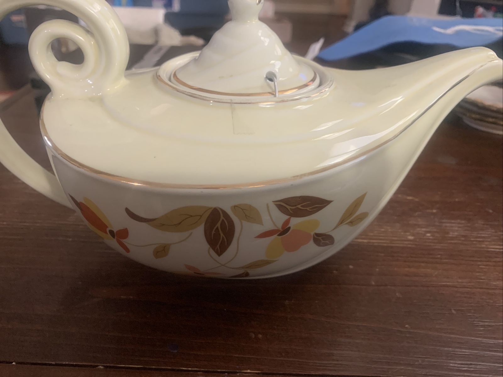 Hall’s Superior Quality Kitchenware Autumn Leaf Tea Pot With Diffuser eBay