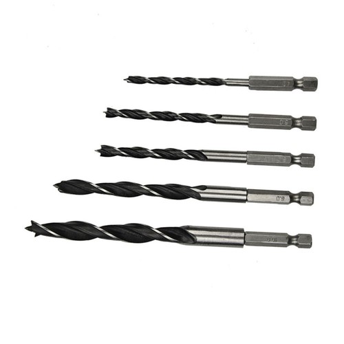 5 Pcs Hochstahlbohrer Bohrerset Sechskantbohrer Bohrer Metall - Bild 7 von 11