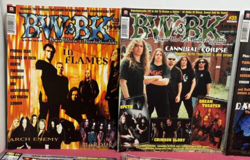 9 BW & BK Brave Words & Bloody Knuckles Magazine Lot 33 35 36 41 63 64 65 69 76 - Imagen 2 de 13