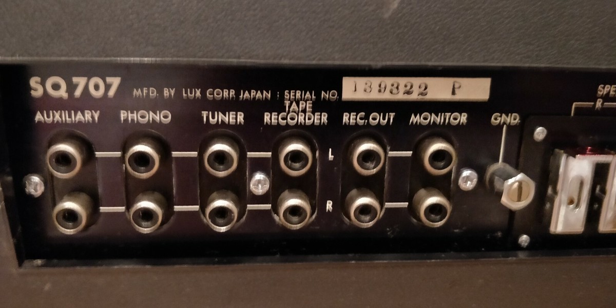Luxman SQ-707 Solid State Integrated Amplifier (1969) | eBay Luxman SQ-707 Solid State Integrated Amplifier (1969) | eBay
