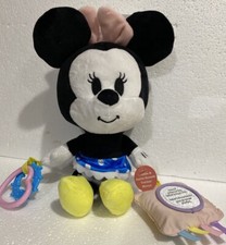Disney Baby Minnie Mouse On The Go Activity Plush For Baby Stroller Or Car Seat