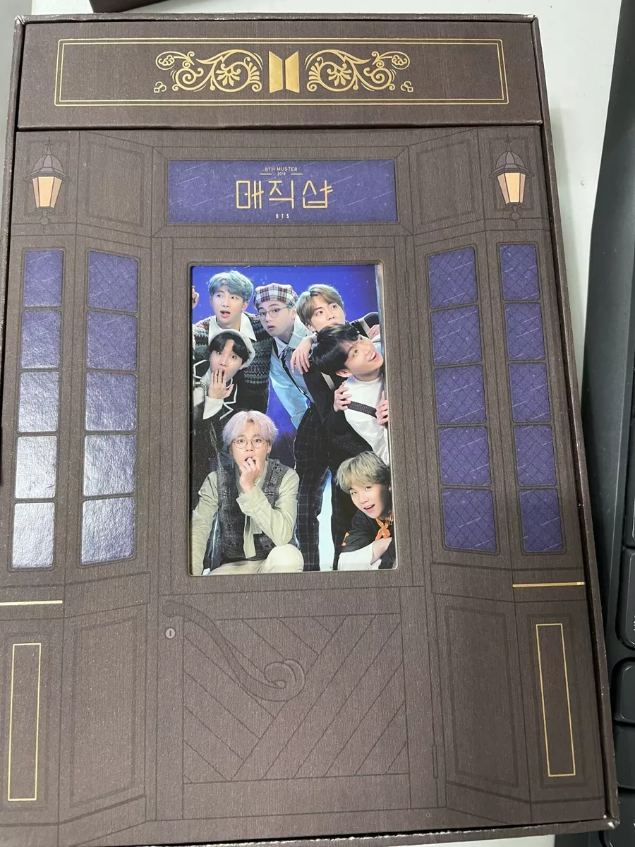 BTS 5th Muster Magic Shop DVD 4 DVD+Photo Book+POP-UP Box(damage ...