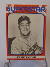 Duke Snider 1982 TCMA Superstar #46 - Brooklyn Dodgers