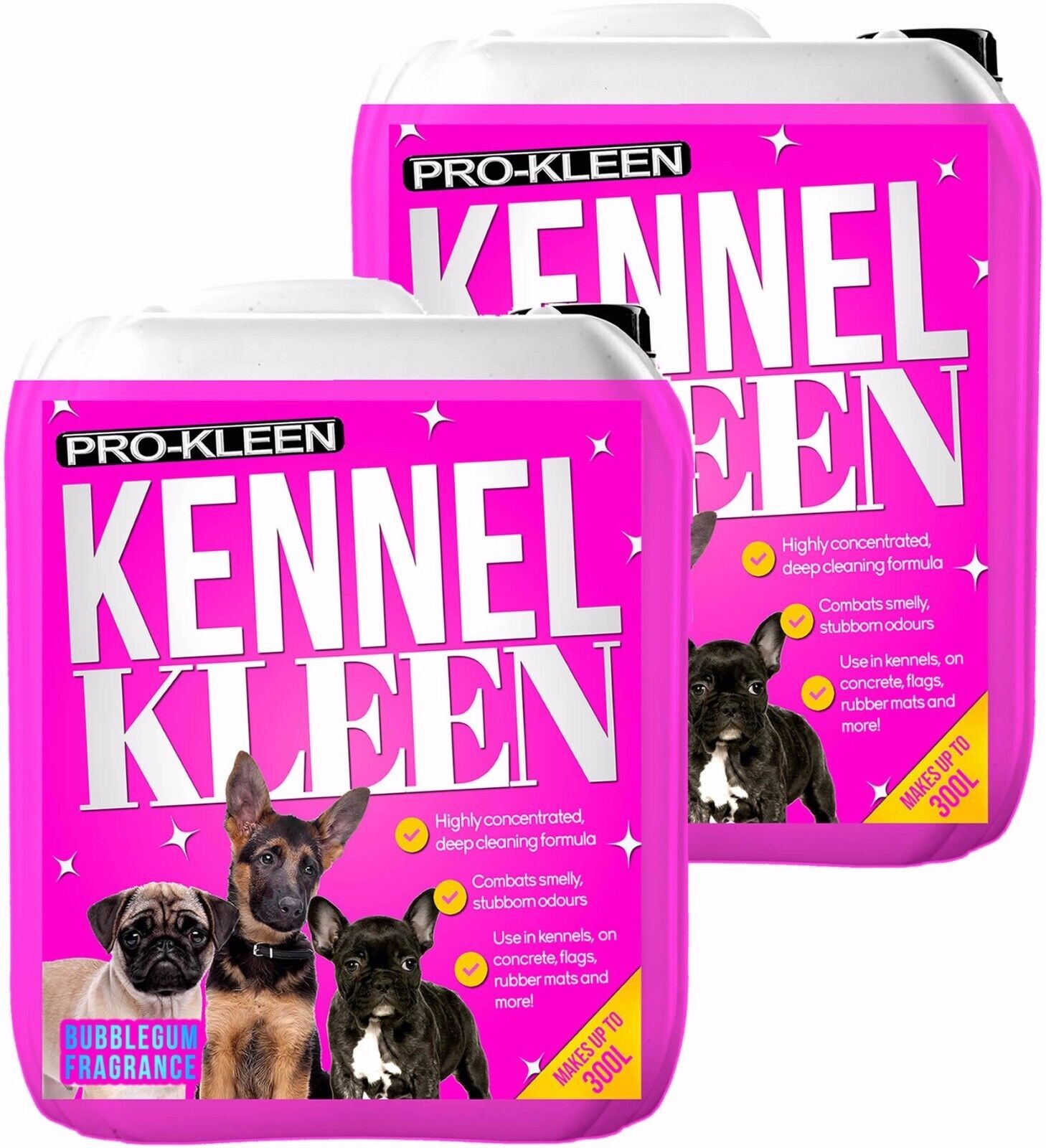 ProKleen Kennel Kleen Cleaner Bubblegum Urine Neutraliser Disinfects Drums 20L