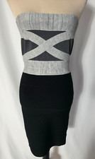 Guess black & grey women dress size M           D438
