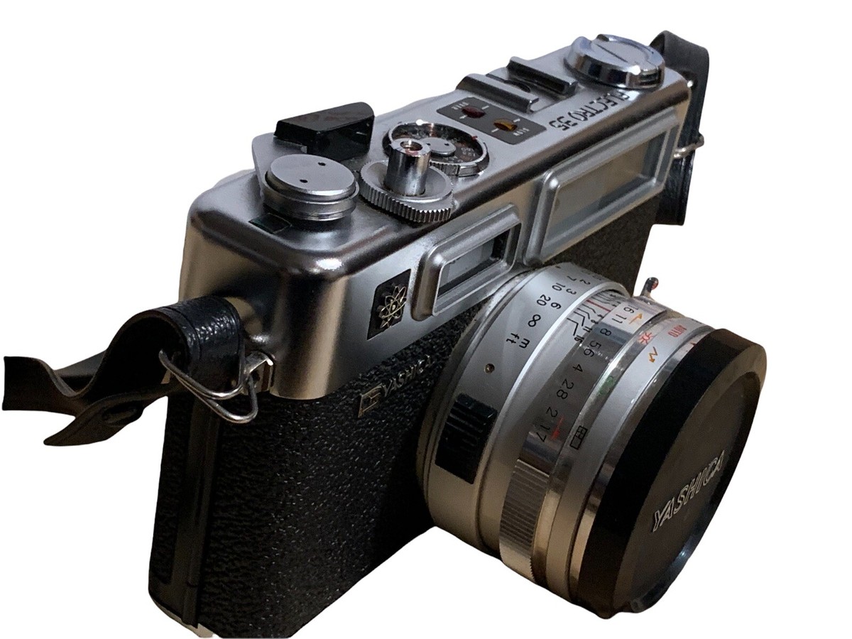 MINT YASHICA ELECTRO 35 GSN SPIDERMAN MODEL 45MM F/1.7 | eBay