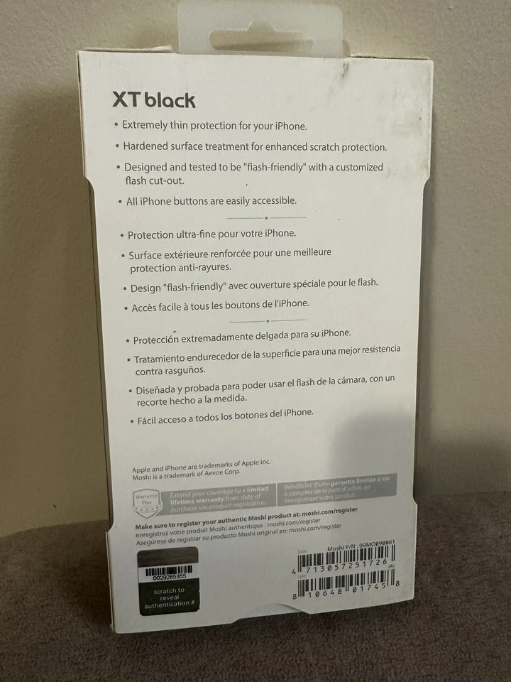 Lot of 20 Moshi XT Black Case for iPhone 7/8 Plus Extremely thin snap on case - Image 2 of 4