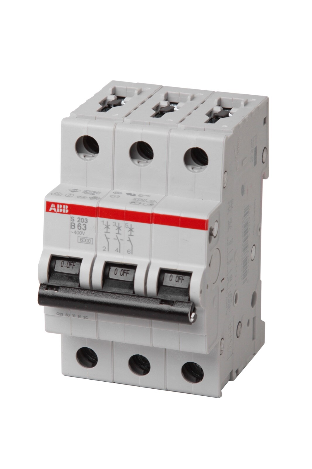 ABB S203-B63 LS-Schalter B63 / 6kA Sicherung Automat