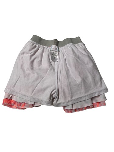 Piper Girls Skort Size M-(7-8) Pink/Silver/White, Layered, Elastic Waist - Picture 3 of 5