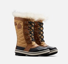 Sorel Size 1 Youth Unisex Tofino II Waterproof Boot Curry/ Elk NEW WITH BOX