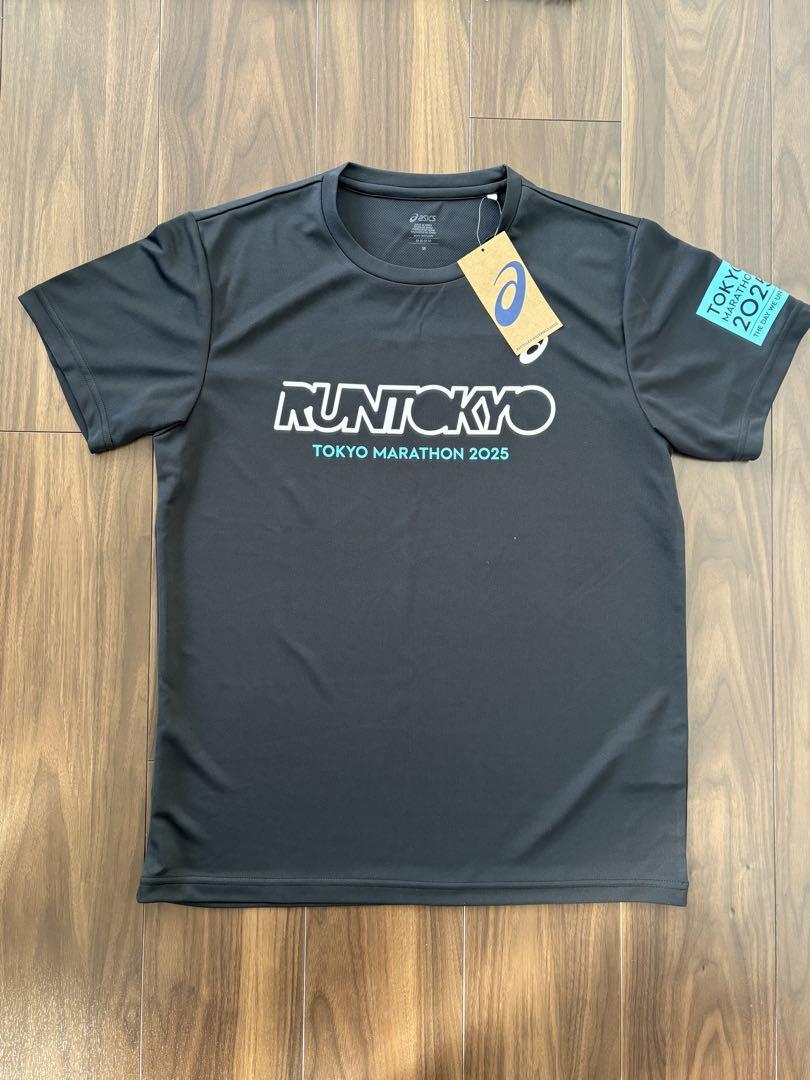 ASICS TOKYO MARATHON 2025 Tシャツ Size M Asics Tokyo Marathon 2025 Limited Signature Runners