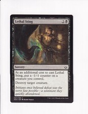 2017 VINTAGE MAGIC THE GATHERING MTG LETHAL STING (#1) (PdC)