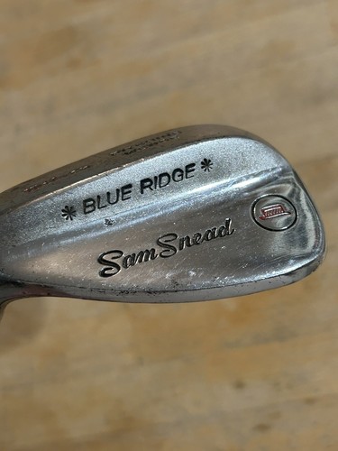 Wilson Sam Snead Blue Ridge Pitching Wedge Regular Aerflo Steel Shaft LH - Picture 2 of 15