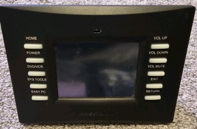 CRESTRON TPS-4L TOUCH SCREEN Black Face Plate Installed
