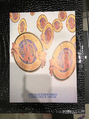 CBS Masterworks Katalog Catalogue 1983/1984