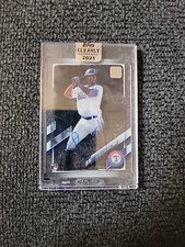 2001 Topps Clearly Authentic Baseball Sherten Apostel Rookie Autograph SC9745