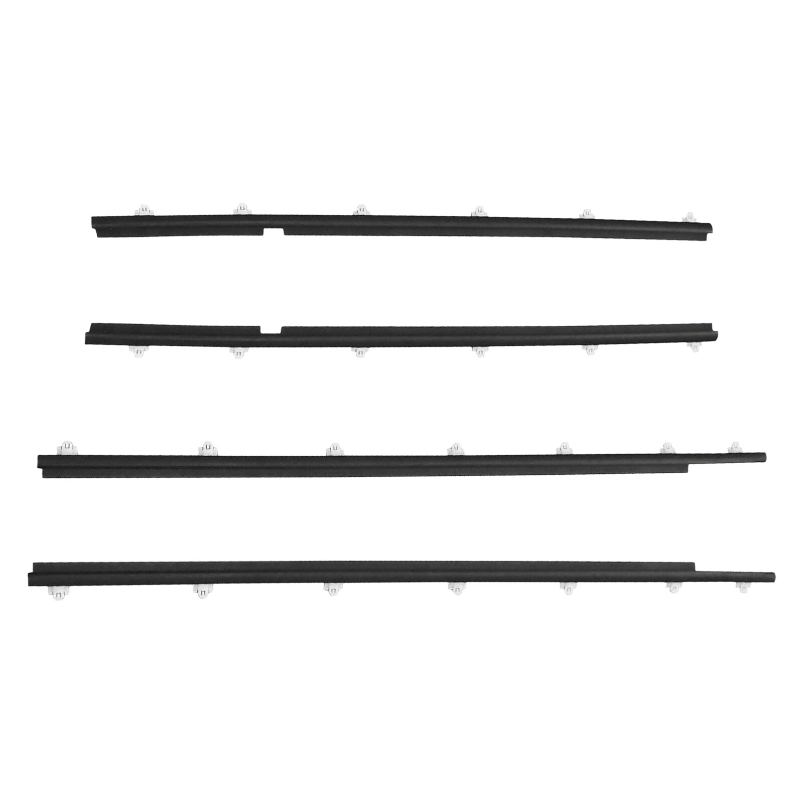 Door Belt Weatherstrip Outer Front Rear Fits Toyota Land Crusier FJ80 1990-1997