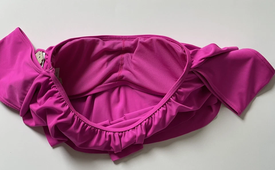 Nuevo con etiquetas GB Traje de baño rosa para mujer Top S Foto 3 de 4