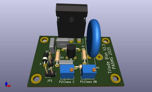 Triode Bias board MK-II V2.3 complete KIT for 8877 / GS31b / GS35b + others - Zdjęcie 2 z 8