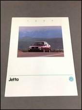1990 Vw Volkswagen Jetta 20-page Original Car Sales Brochure Catalog - Gli