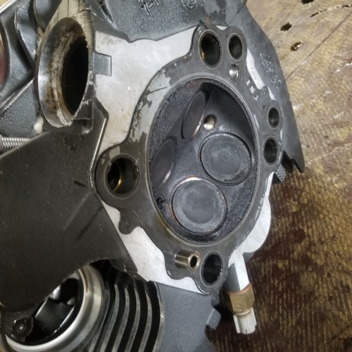2007 2006-2013 Yamaha Stratoliner XV1900 Engine Motor Cylinder Header Front - Picture 5 of 9