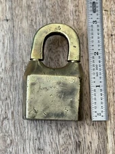 Vintage Antique Padlock Lock No Key