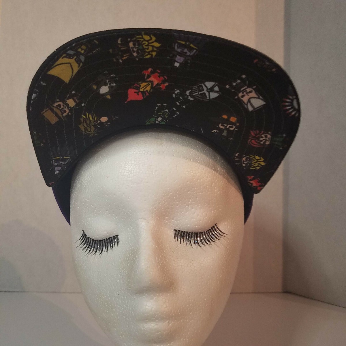 Rare Jojo's Bizarre Adventure Cap Snapback Hat Cap Purple Snap