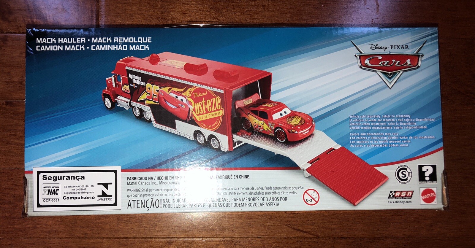 lightning mcqueen hauler trailer