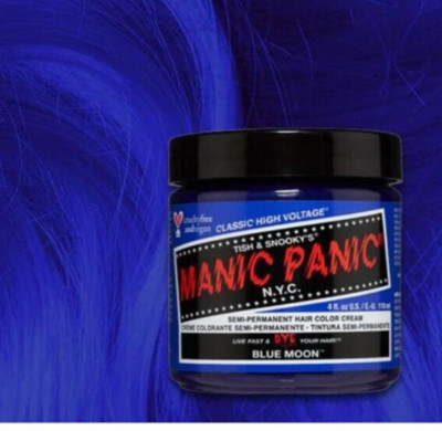 Manic Panic High Voltage Classic Semi-Permanent Hair Dye -BLUE MOON 4oz