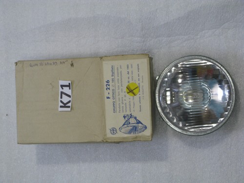 Scooter Headlight- Gruppo Ottico 105 Sigalatto- F226- Vespa Lambretta